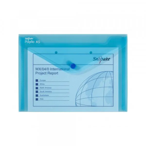 Fascikla pismo Snopake Polyfile A5 plava