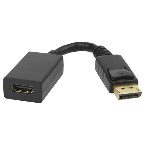 FAST ASIA adapter DisplayPort na HDMI (Crni)  DisplayPort HDMI A m/ž 0.10 m