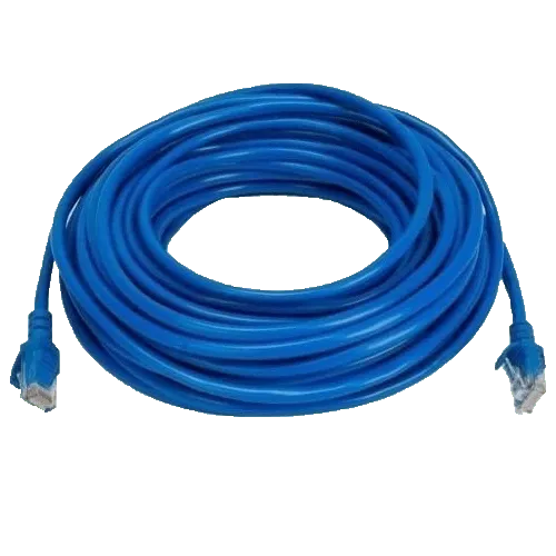 FAST ASIA Mrežni kabl 5m (Plavi)  CAT.6 UTP RJ 45 Patch (Ravni) Licnasti