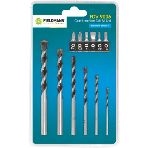 FIELDMANN Set burgija i bitova FDV 9006