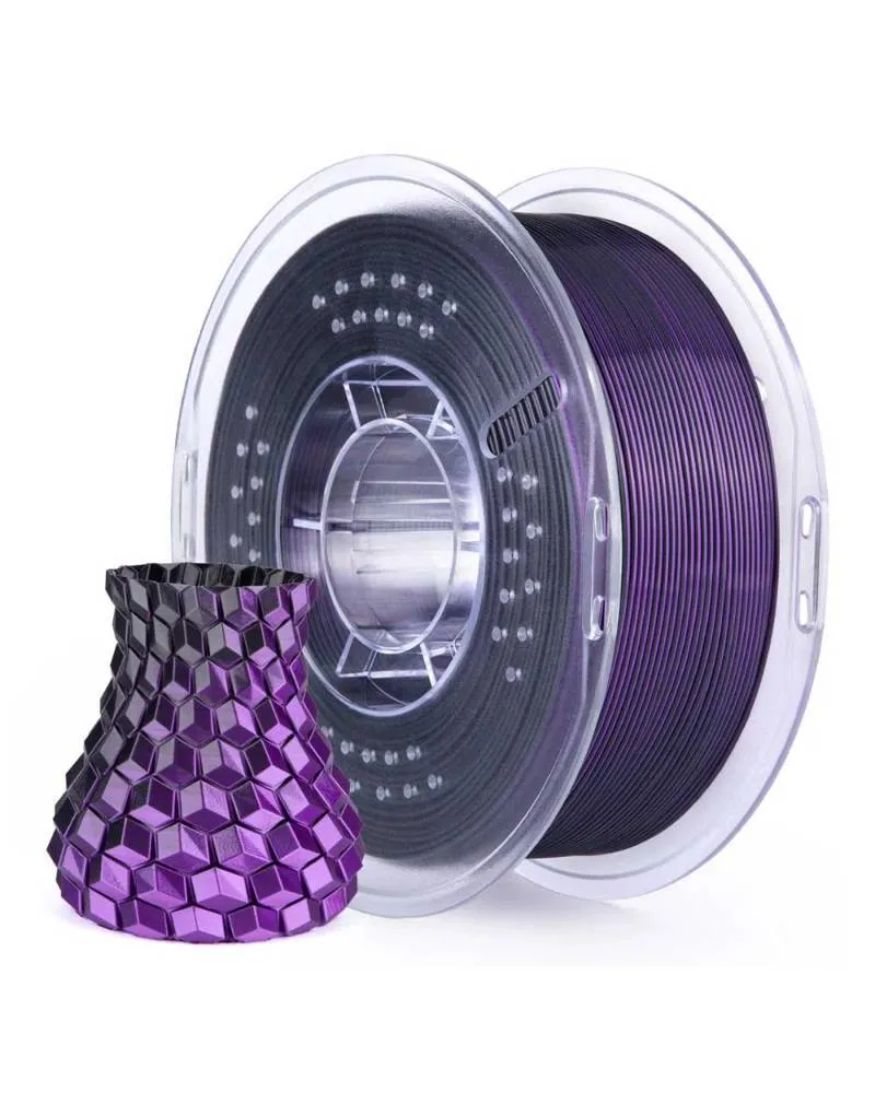 Filament Elegoo Pla - Silk Black Purple