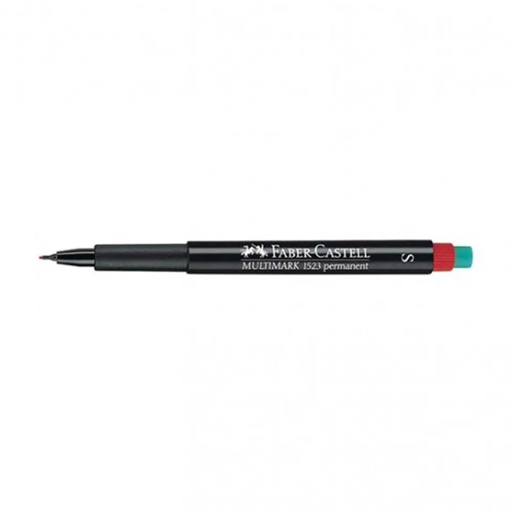 Flomaster OHP S 04mm  Faber Castell crveni 07491