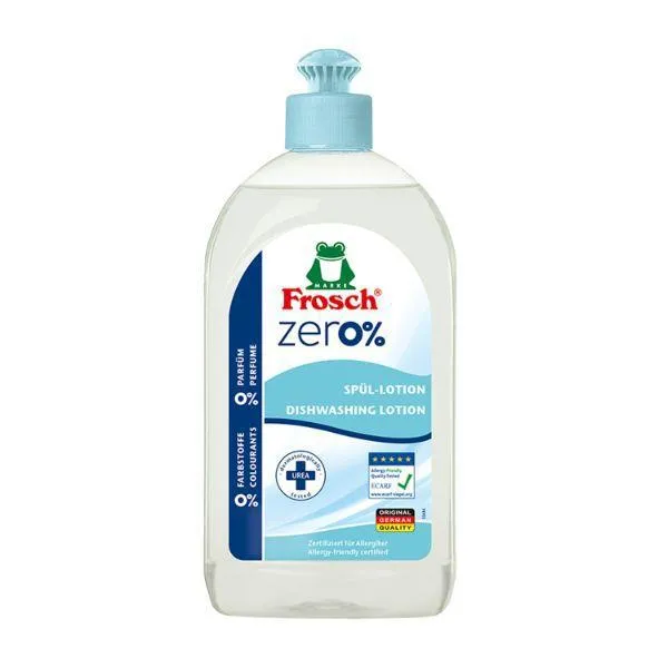 FROSCH ZERO DETERDŽENT ZA PRANJE SUĐA 500ML