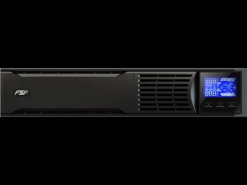 FSP UPS CH-1101RS / Champ 1K RM (PPF9001404) 1000VA/900W Online IEC*6 CE W/CSB 12V9AH*2 W/USB port & cable LCD Intel. SLot Rack STD