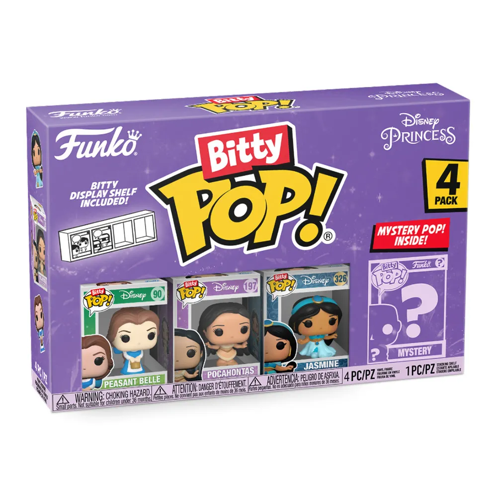 Funko Bitty POP!: Disney Princess - Belle 4PK
