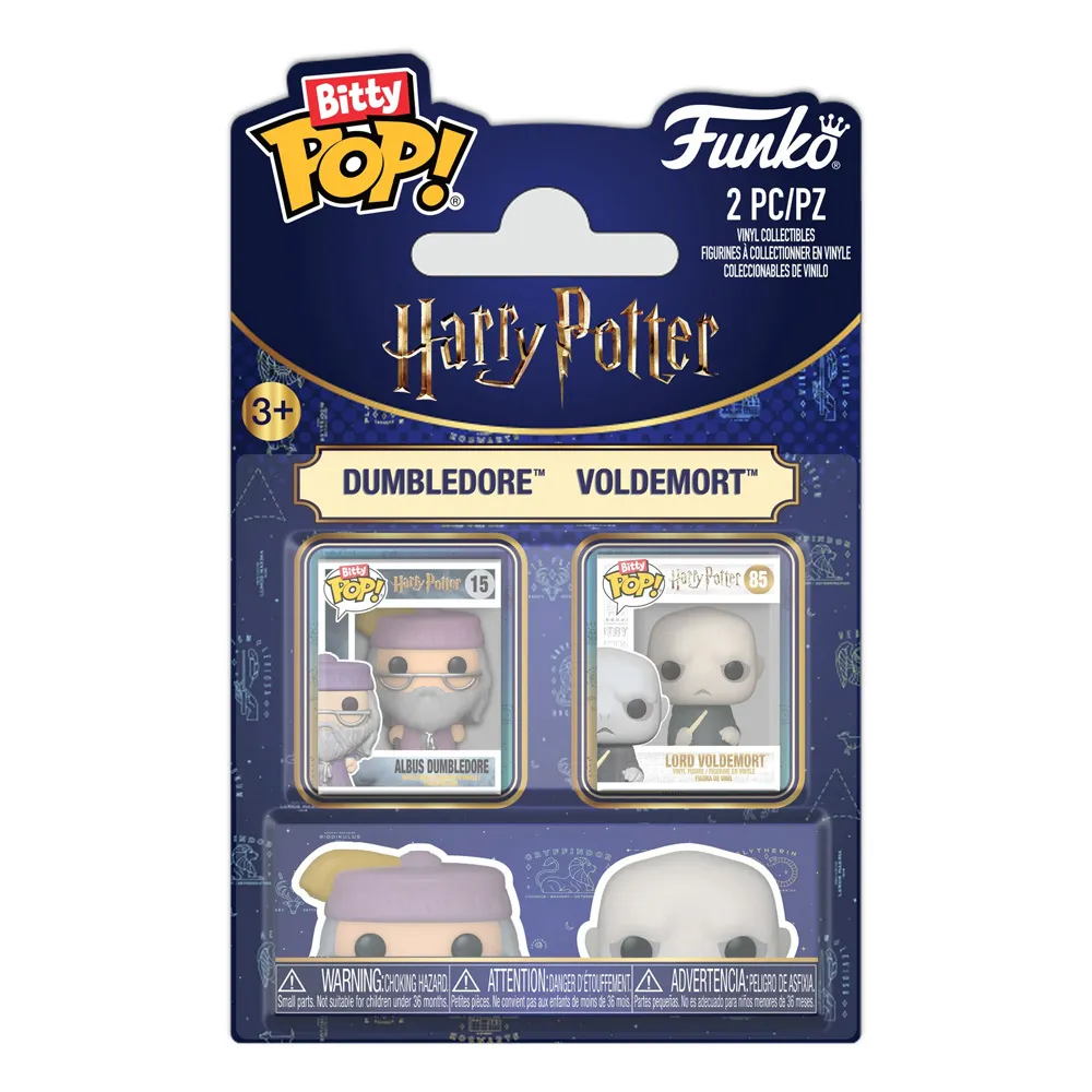 Funko Bitty POP! Harry Potter - Dumbledore/Voldemort 2PK