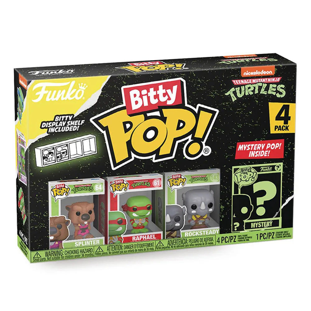 Funko Bitty POP! TMNT - Splinter 4PK