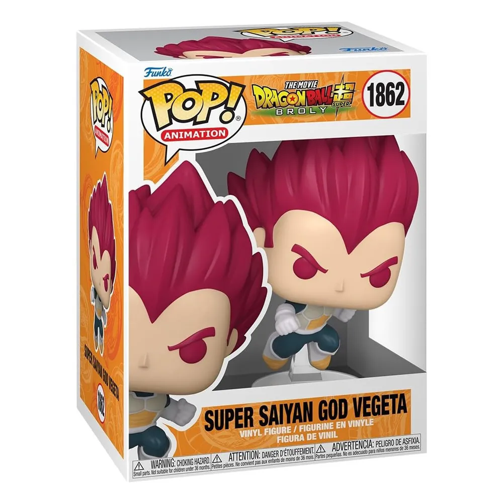Funko POP! Animation: Dragon Ball Super - Super Saiyan God Vegeta