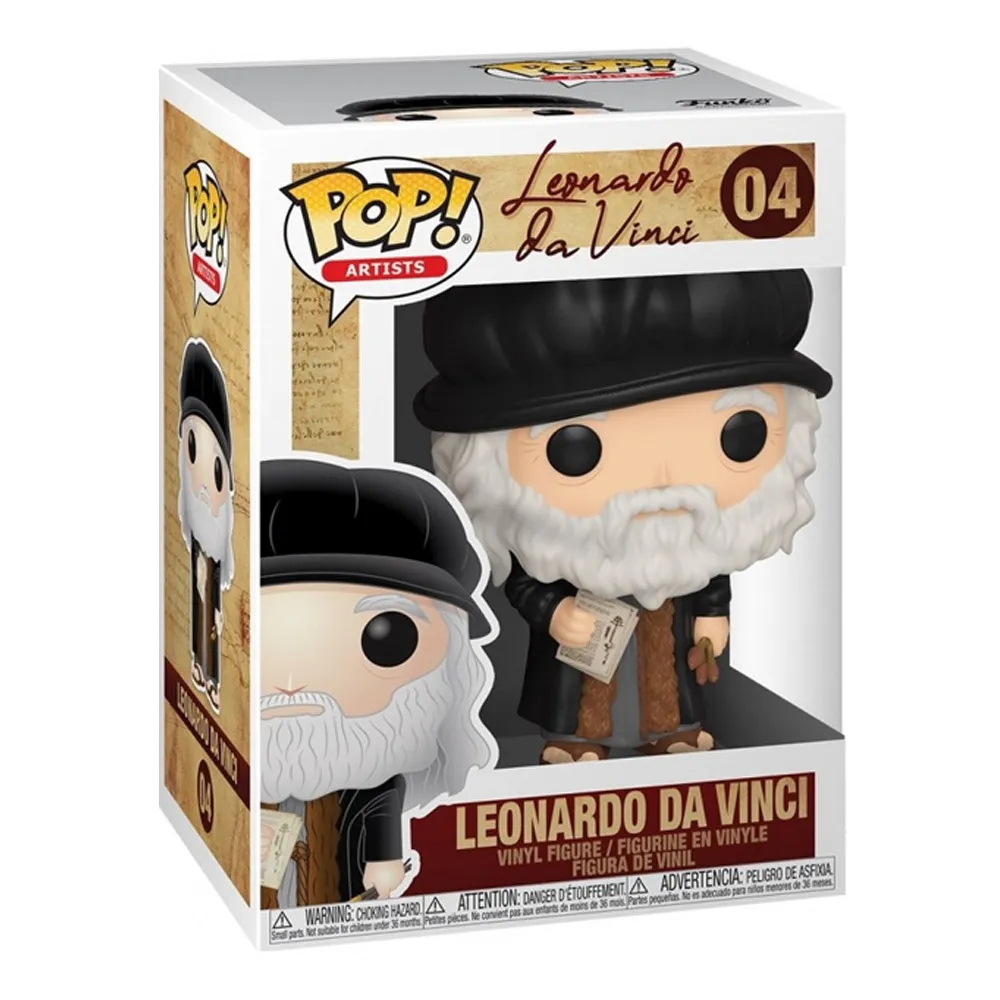 Funko POP Artists - Leonardo da Vinci