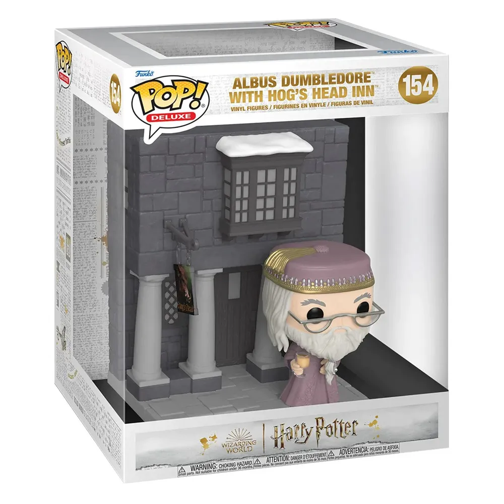 Funko POP! Deluxe: HP Hogsmeade - Hog's Head /w Dumbledore