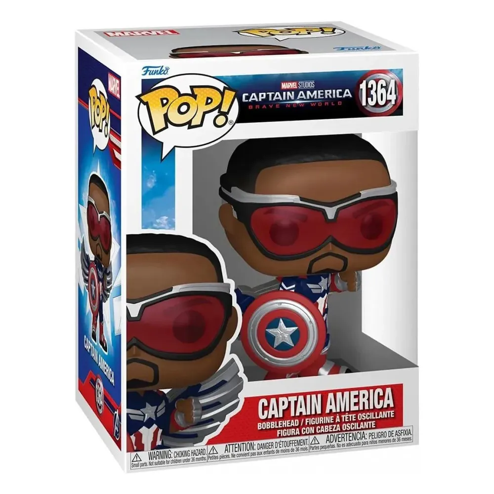 Funko POP! Marvel: Captain America Brave New World - Captain America