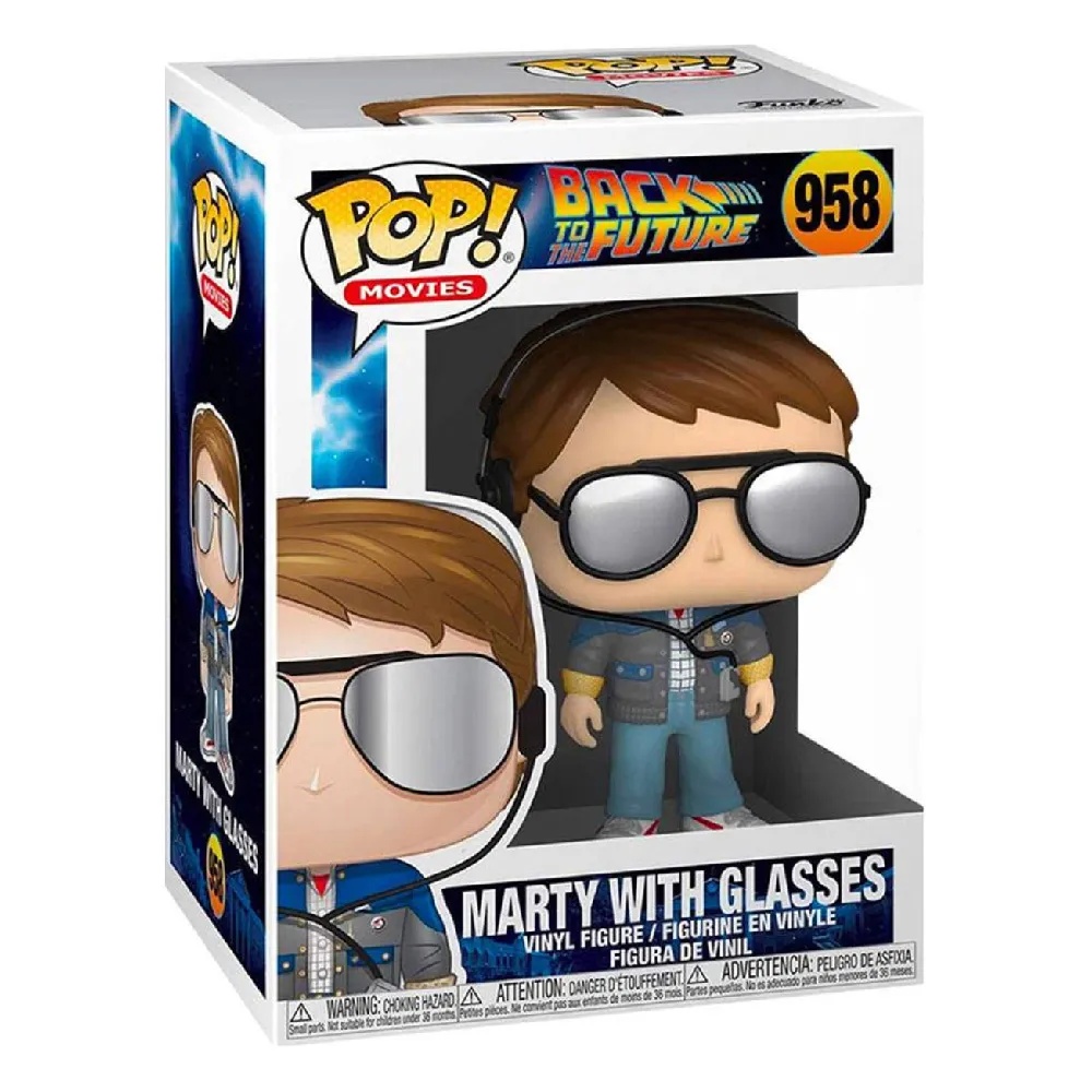 Funko POP! Movie: Back To The Future - Marty w/Glasses