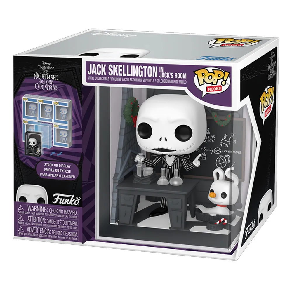 Funko POP! Nooks: The Nightmare Before Christmas - Jack Skellington’s Room?