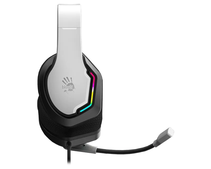 G260P Bloody Neon Gaming 3.5mm & USB bele slušalice