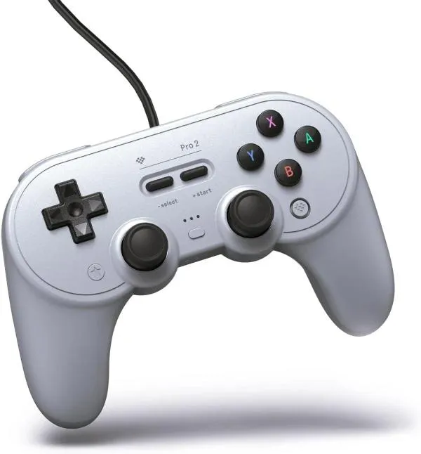 Gamepad 8BitDo Pro 2 BT/2.4Ghz/Multi platform/Vibracija/Hall Effect/TMR/Gray