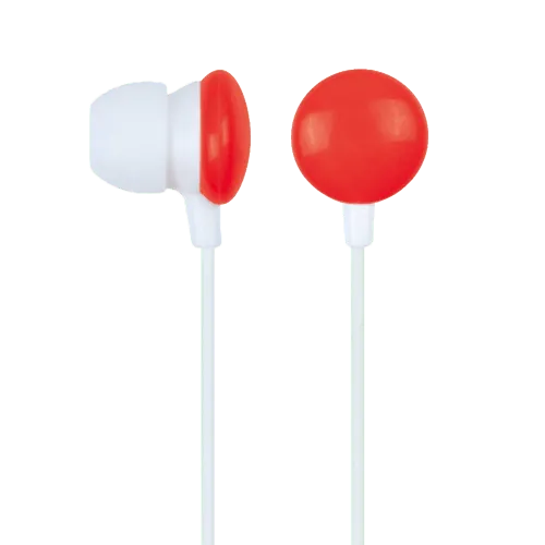 GEMBIRD bubice MHP-EP-001-R (Crvena/Bela)  50Hz - 18KHz 3.5mm 1.2m