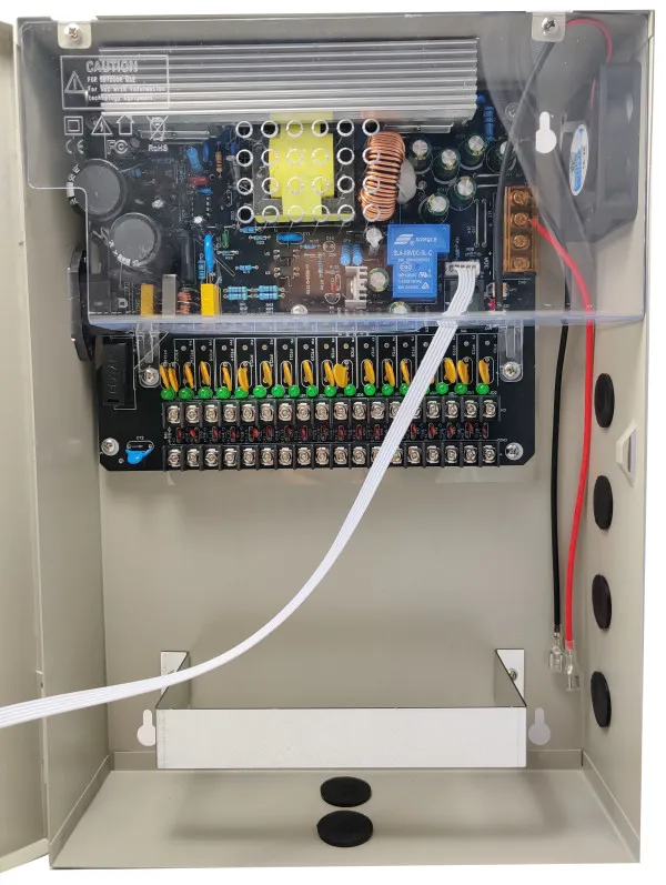 GEMBIRD Napajanje u kutiji sa opcijom UPS NAPRKU-12V/20A-18CH 2A/CH