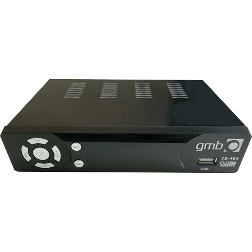 GEMBIRD Set Top Box GMB-T2-404  DVB-1 i DVB-T2 HDMI Scart USB RF Crna