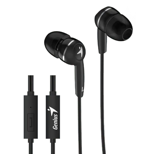 GENIUS bubice HS-M320 (Crne)  3.5mm (četvoropolni) 10mm 20Hz - 20KHz 88dB