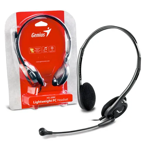 GENIUS HS-200C slušalice sa mikrofonom - 31710151100