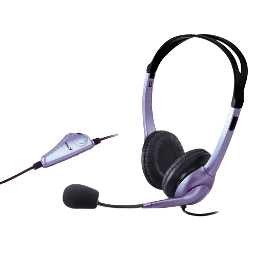 GENIUS slušalice HS-04S (Srebrna)  Naglavne Stereo 28mm 20Hz - 20KHz