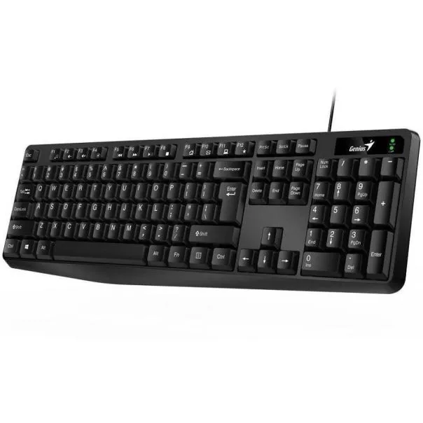 GENIUS Tastatura KB-117 US USB crna