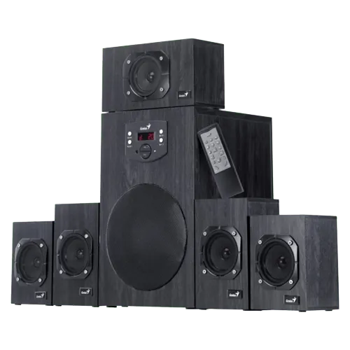 GENIUS zvučnici SW-HF5.1 4500 v2  5.1 125W 40Hz-20KHz 90dB
