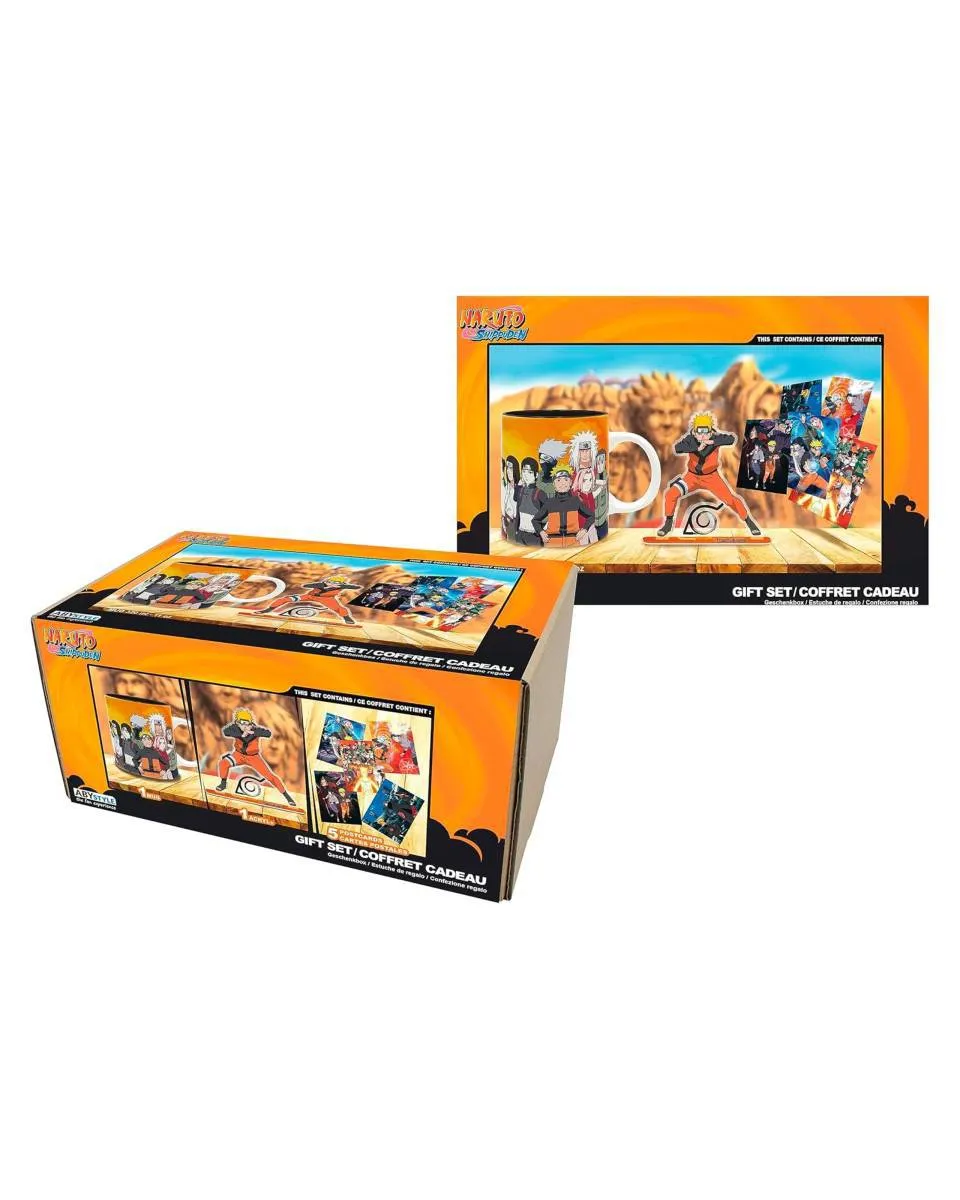 Gift Set Abystyle - Naruto Shippuden - Šoljarazglednicaacryl