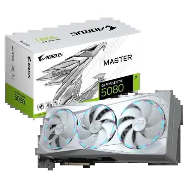 Graficka karta Gigabyte AORUS GeForce RTX 5080 MASTER 16G GDDR7