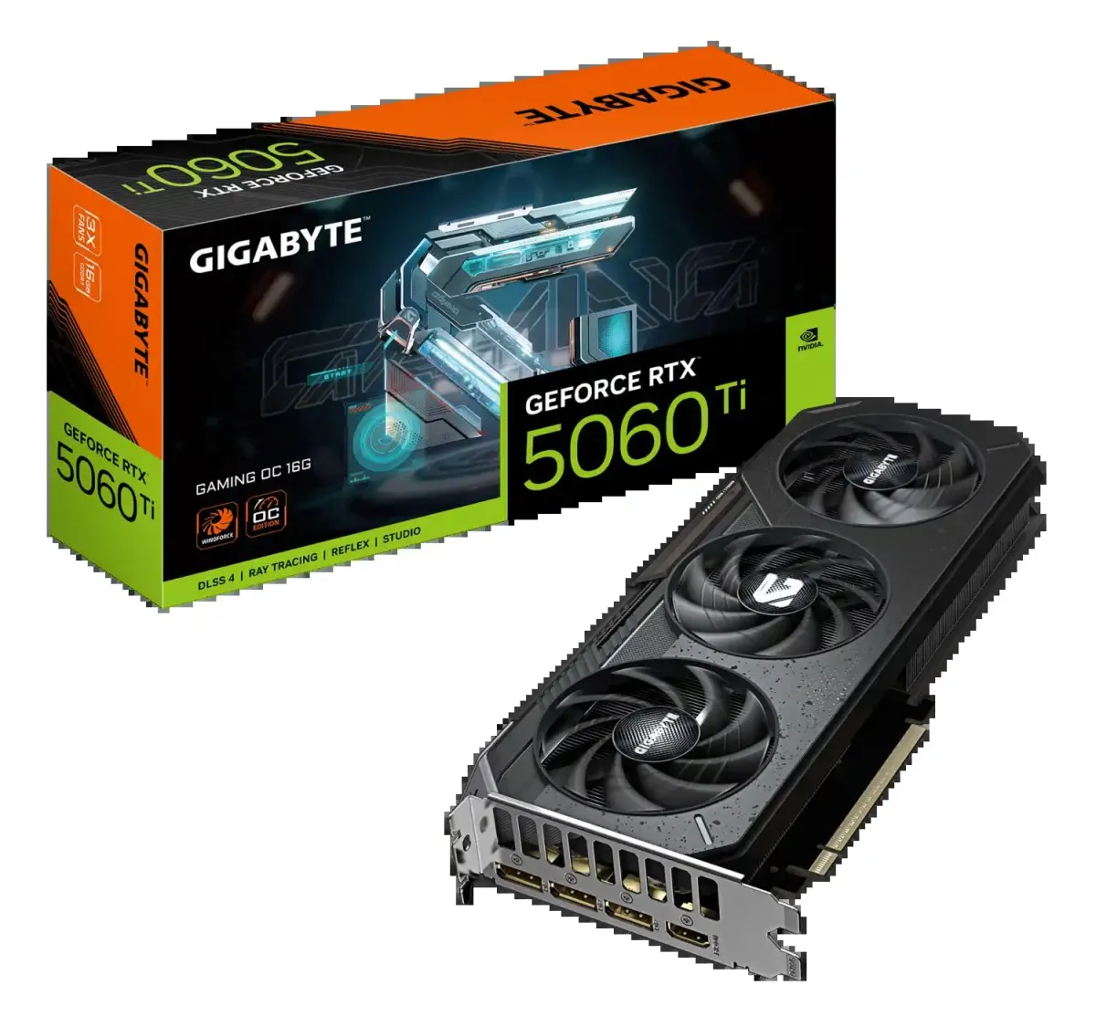 Grafička karta Gigabyte GeForce RTX 5060 Ti Gaming OC GV-N5060TGAMING OC-16GD 16GB GDDR7