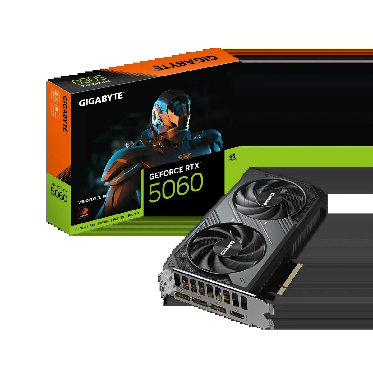 Grafička karta Gigabyte GeForce RTX 5060 Windforce GV-N5060WF2-8GD 8GB GDDR7