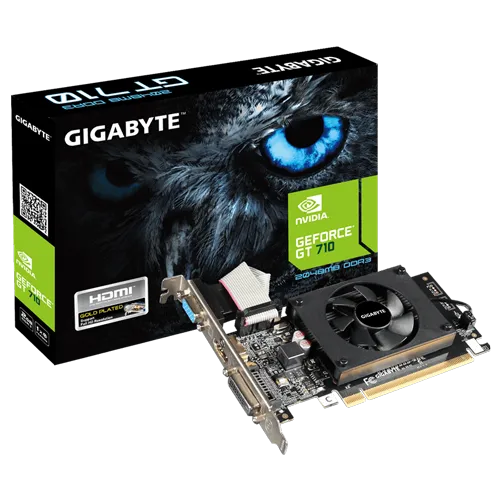 Grafička karta GIGABYTE nVidia GeForce GT 710 2GB GDDR3 64bit - GV-N710D3-2GL rev2.0  Nvidia GeForce GT 710 2GB GDDR3 64bit