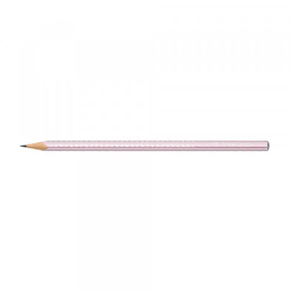Grafitna olovka Faber Castel GRIP HB Sparkle 118261 rose metallic