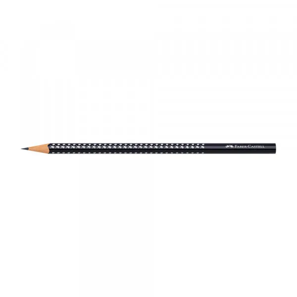 Grafitna olovka Faber Castel GRIP HB Sparkle 118299 crna