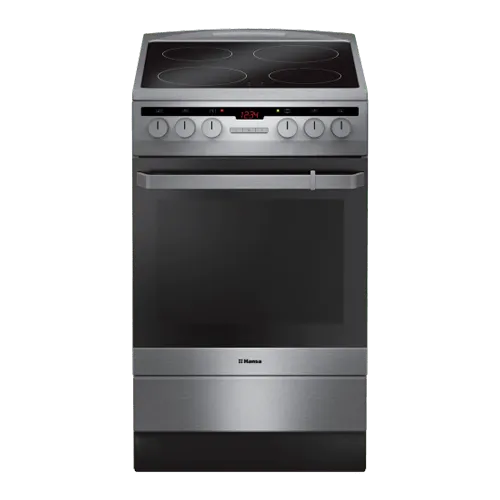 HANSA Električni šporet FCCX58290  Inox A Staklokeramička 62 l