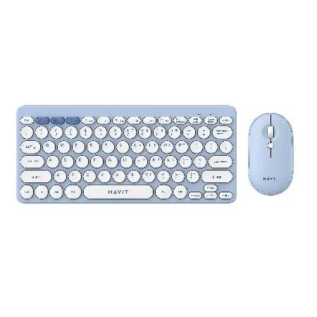 Havit bežični kombo ( miš + tastatura ) KB279GCM plava