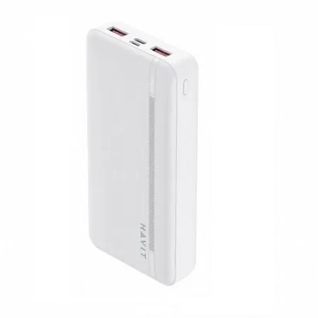Havit power bank PB92 20000mAh PD 20W bela