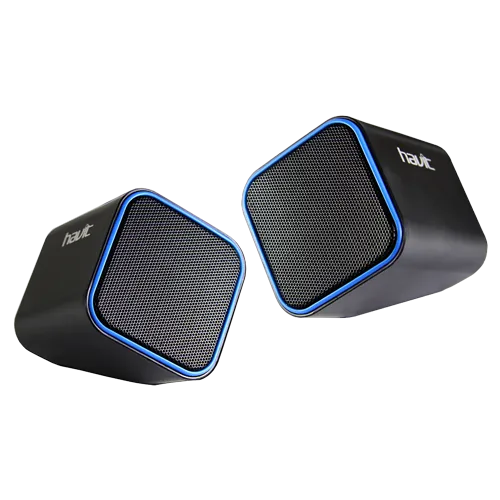 HAVIT zvučnici HV-SK473 (Crna/plava)  2.0 6W 90Hz-20KHz Plastika