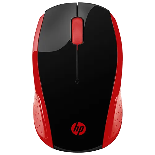 HP Bežični miš 200 (Crveni) 2HU82AA  USB nano prijemnik Optički 1000 DPI