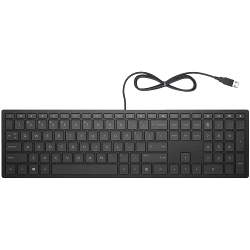 HP Žična tastatura PAVILION 300 (Crna) 4CE96AA  USB Membranski tasteri EN (US)