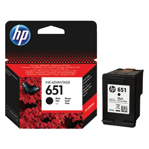 HP Kertridž No.651 Black - C2P10AE