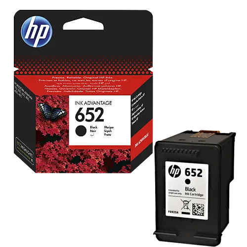HP Kertridž No.652 Black - F6V25AE