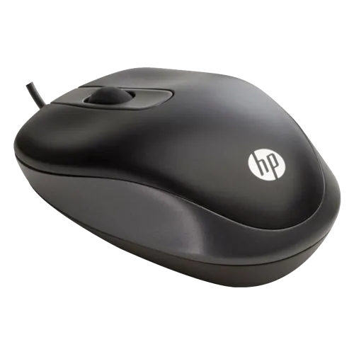 HP usb miš (Crni) - G1K28AA  Optički 1000dpi Simetričan (pogodan za obe ruke) Crna