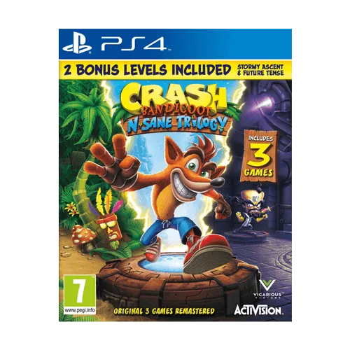 Igra PS4 Crash Bandicoot N-Sane Trilogy  Platforma PEGI 7