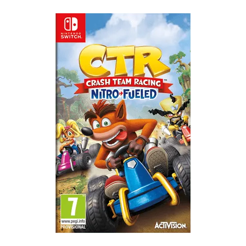 Igra SWITCH Crash Team Racing - Nitro Fueled  Vožnja PEGI 7