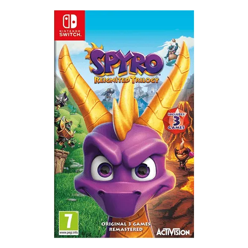 Igra SWITCH Spyro Reignited Trilogy  Akciona avantura PEGI 7