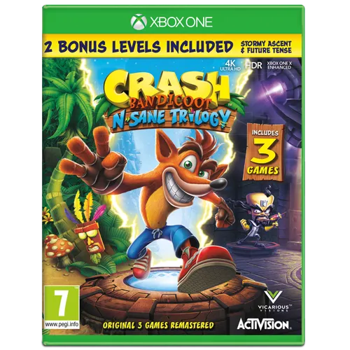 Igra XBOX ONE Crash Bandicoot N. Sane Trilogy  Akciona avantura PEGI 7