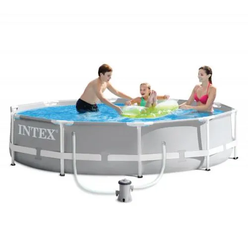 INTEX bazen sa metalnim okvirom i pumpom Prism Frame 3.05m x 76cm