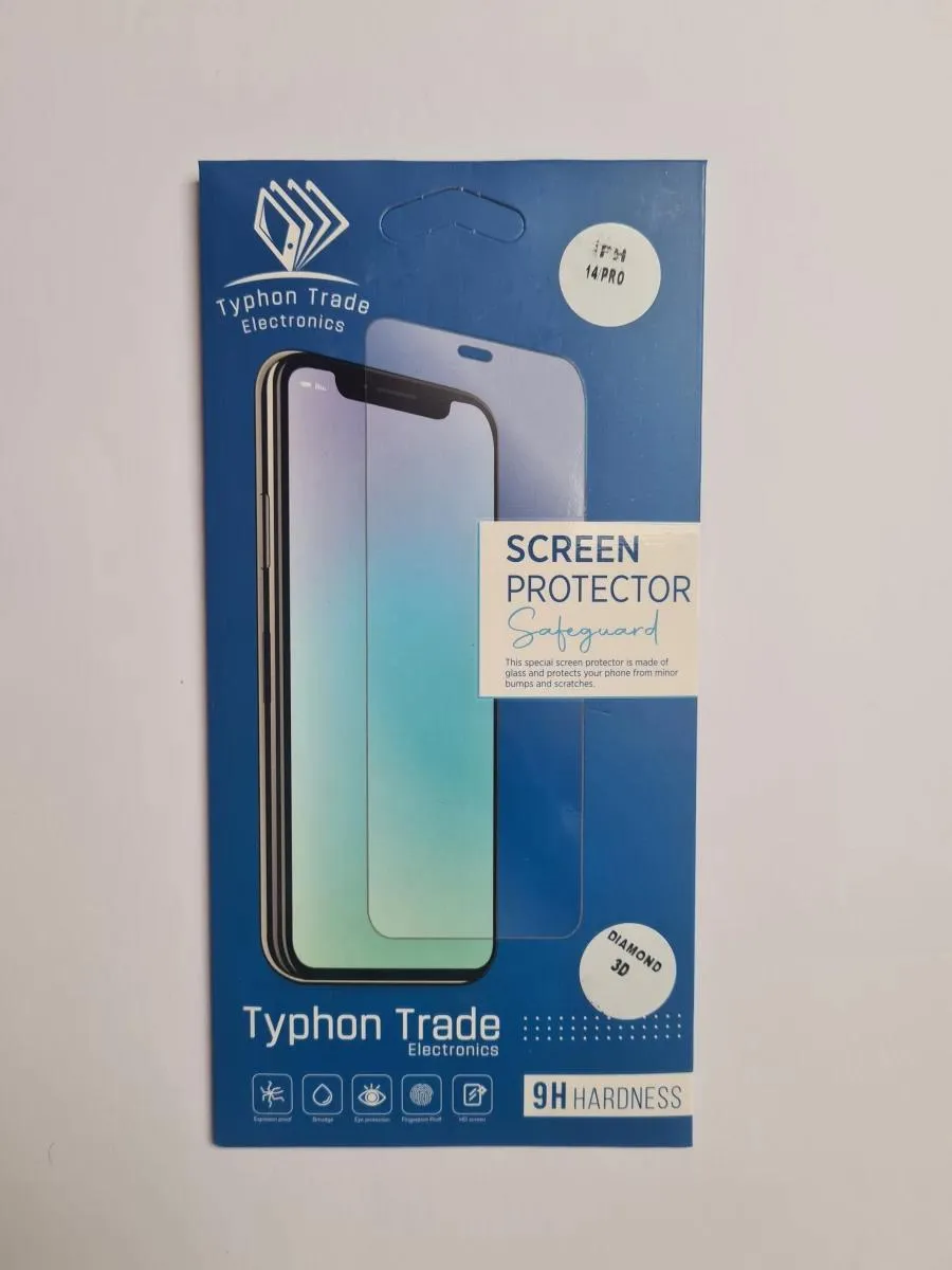 iPhone 14 Pro Diamond 3D Fullcover Antistatic zaštitno staklo