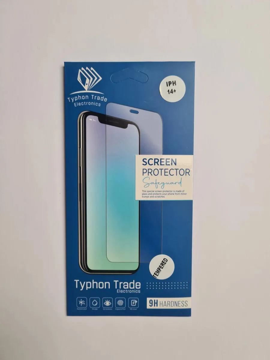 iPhone 14+ Tempered 2.5D zaštitno staklo